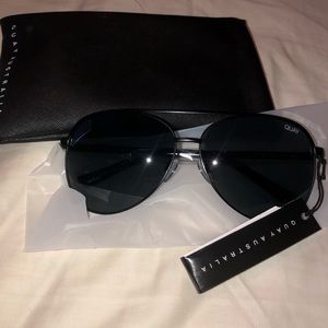 Quay Australia Black Aviators